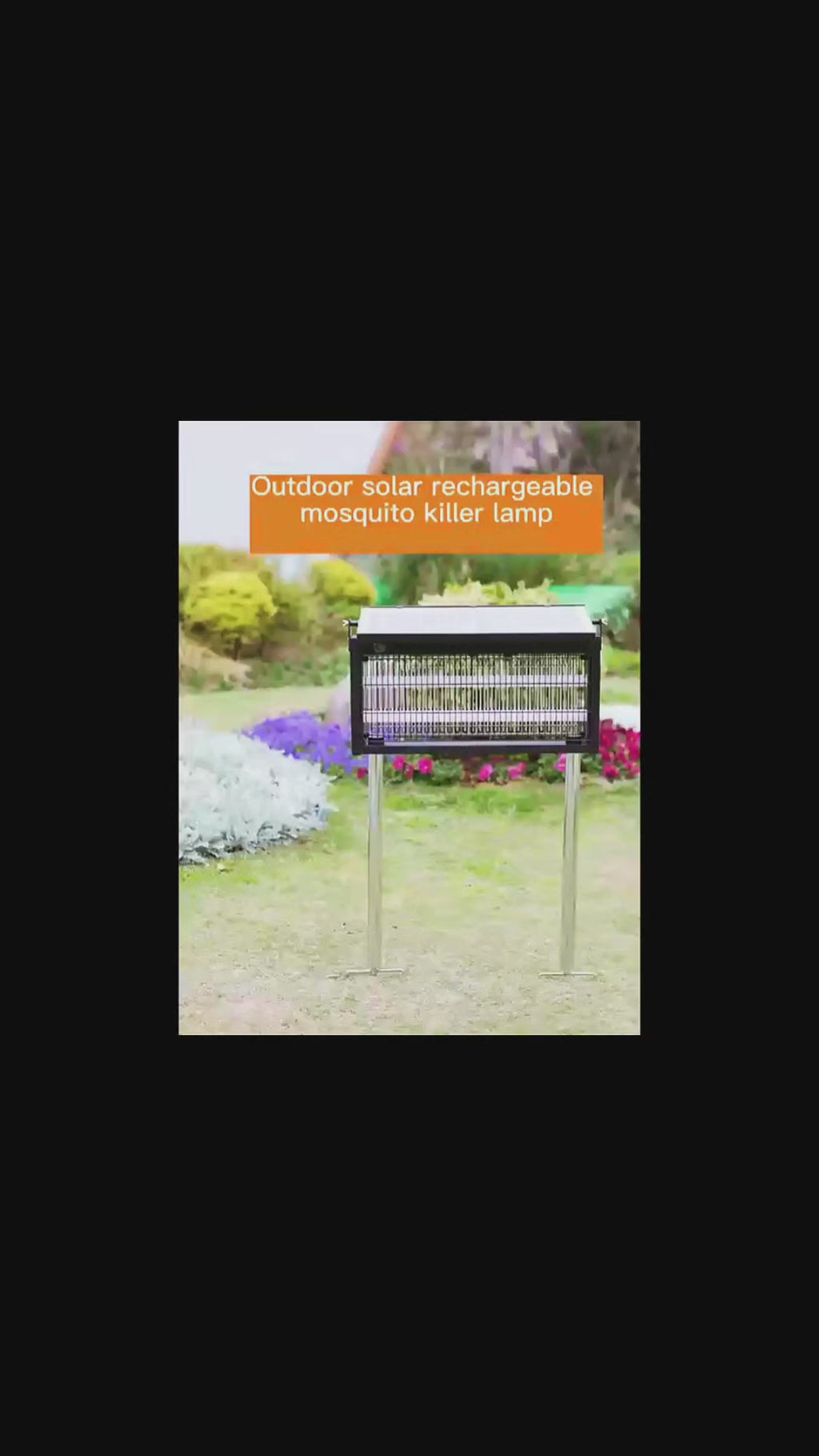Solar Powered Mosquito Lamp for Outdoor Patios And Gardens